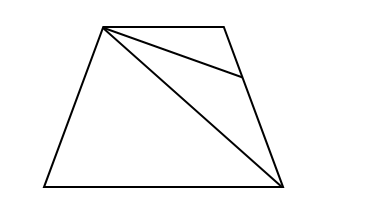 Điền số thích hợp điền vào chỗ chấm      Hình vẽ trên có ................. góc tù.  	A. 1	B. 2	C. 4	D. 3 (ảnh 1)