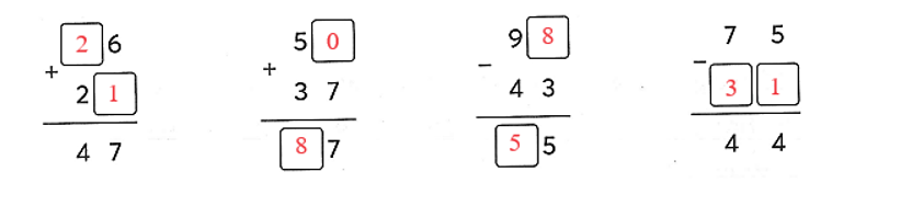 Viết chữ số thích hợp vào ô trống (ảnh 2)