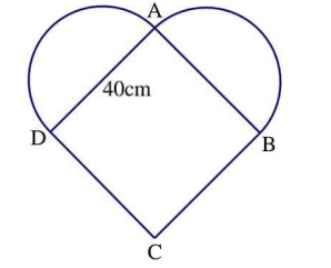 Bạn Hoa muốn vẽ một hình trái tim thì bạn sẽ vẽ một hình vuông và hai nửa hình  (ảnh 1)