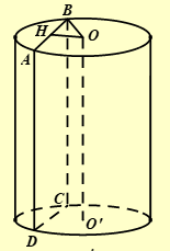 Cho một cái hộp có nắp có dạng hình trụ có bán kính đáy là 10cm và khoảng cách giữa hai đáy là 56cm. Thả các quả bóng có dạng hình cầu vào trong hộp sao (ảnh 1)