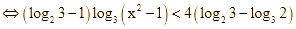 số nguyên x thỏa mãn log2 (x^2 - 1) / 81 < log3 (x^2 - 1) / 16 (ảnh 4)