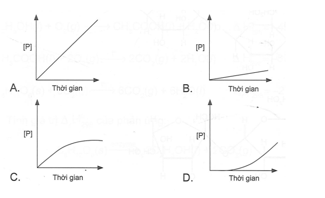 Trong quá trình lên men một carbohydrate, biểu đồ nào dưới đây thể hiện tốt nhất  (ảnh 1)