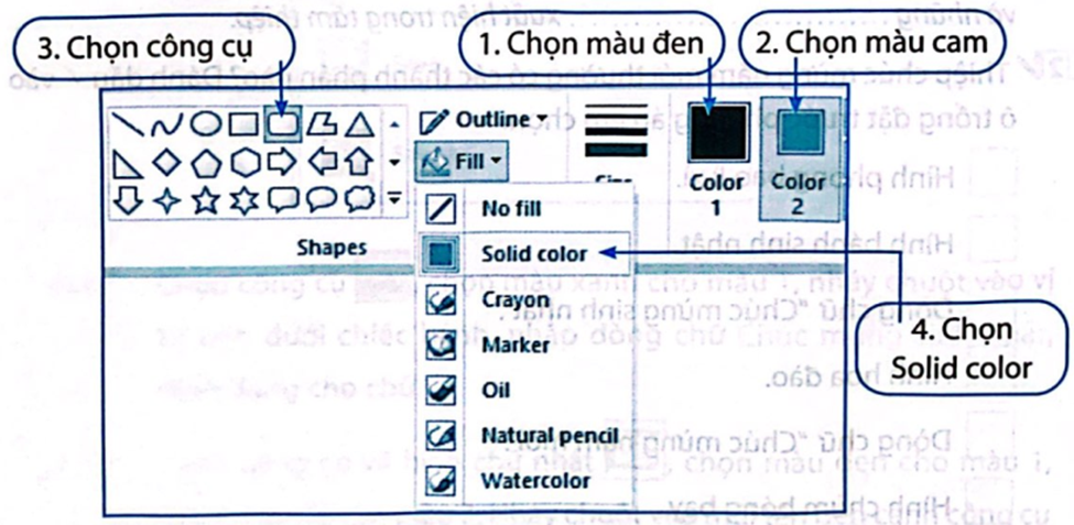 Em hãy vẽ hình bánh sinh nhật ba tầng tương tự như hình sau: (ảnh 2)