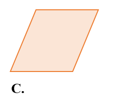 Hình nào dưới đây là hình thang? (ảnh 4)
