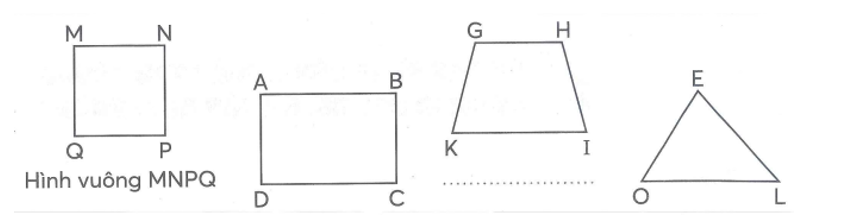 Viết tên mỗi hình vào chỗ chấm cho thích hợp (theo mẫu) (ảnh 1)