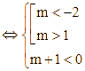 Cho hàm số f(x) = (mx - 2) / (m + 1 - x) với m là tham số số giá trị (ảnh 3)