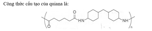 Quiana là một loại polymer tổng hợp dùng để sản xuất vải sợi chống nhăn. Quiana (ảnh 2)