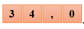 Từ bốn thẻ     .Có thể lập được bao nhiêu số thập phân bé hơn 1? 	A. 6	B. 5	C. 3	D. 4 (ảnh 1)