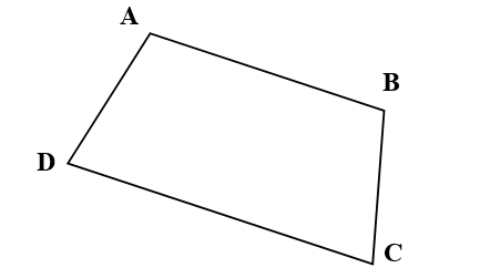 Vẽ đường cao của hình thang ABCD: (ảnh 1)