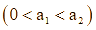 Có hai giá trị của số thực alaf a1, a2 ( 0 < a1 < a2) thoả mãn (ảnh 1)