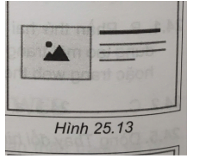 Thực hành: Hãy bố cục nội dung như mô tả trong Hình 25.3. (ảnh 2)