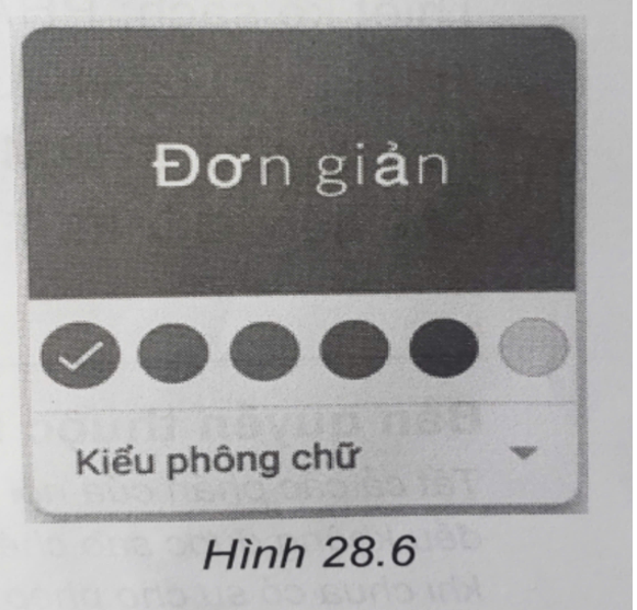 Màu nền trong mỗi mẫu giao diện là được ấn định duy nhất hay có thể thay đổi được (ảnh 1)