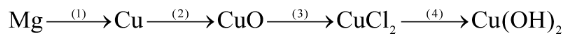 Hoàn thành chuỗi phản ứng sau: (ảnh 1)