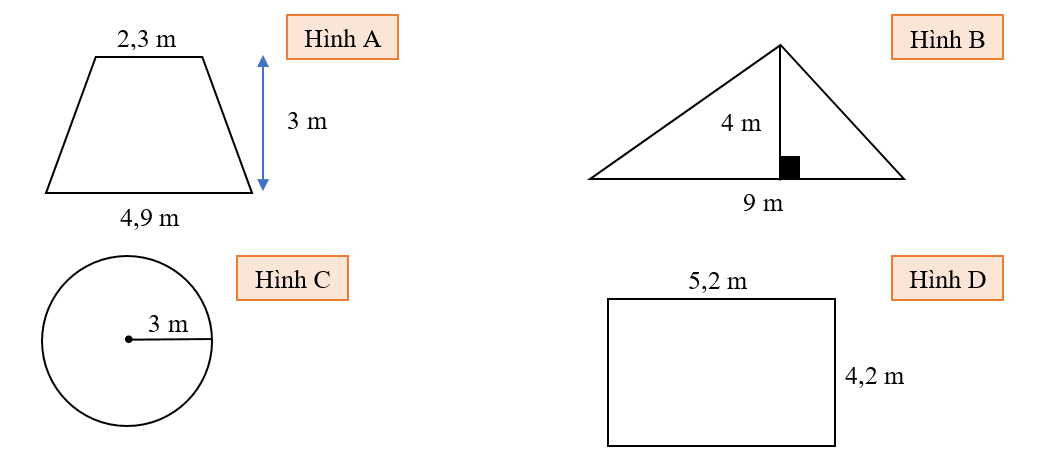 Đúng ghi Đ, sai ghi S Cho các hình vẽ sau:  (ảnh 1)