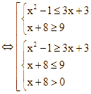 Số nghiệm nguyên x của bất phương trình (3^(x^2 - 1) - 27^(x +1)) (ảnh 1)