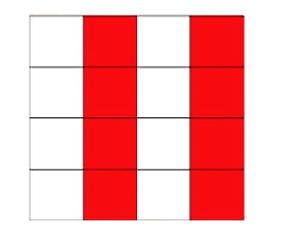 a) Cho hình vuông 3 × 3. Nêu cách vẽ sao cho tô ít nhất thoả mãn cho tất cả các hình vuông (ảnh 2)