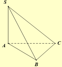 Cho khối chóp \(S.ABC\) có đáy là tam giác đều, \(SA \bot \left( {ABC} \right),SC = a\sqrt 3 \) và \(SC\) hợp với đáy một góc \({30^ \circ }\). Mỗi phát biểu sau đây là đúng hay sai? Phát biểu	ĐÚNG	SAI Chiều cao của khối chóp bằng \(\frac{{a\sqrt 3 }}{2}\).		 Độ dài mỗi cạnh của tam giác \(ABC\) bằng \(\frac{a}{3}\).		 Thể tích của khối chóp là \(\frac{{9{a^3}}}{{32}}\).		 (ảnh 1)