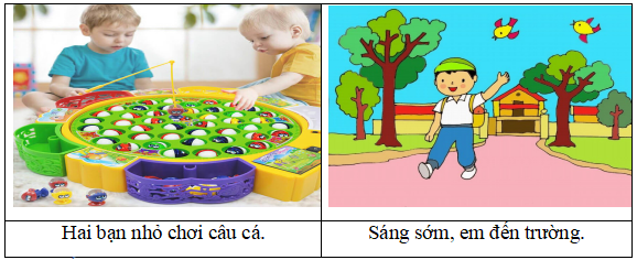 Viết từ hoặc câu phù hợp vs bức tranh  (ảnh 2)