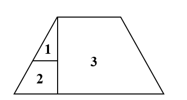  Em hãy chọn đáp án đúng nhấtQuan sát hình vẽ sau:Hình vẽ trên có bao nhiêu hình thang? (ảnh 2)