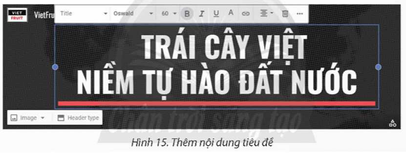 Em hãy thực hiện tạo trang web.  Yêu cầu: Thiết kế trang web với chủ đề bảo vệ môi trường nơi em đang sống.  - Tiêu đề chính của trang: Em hãy tự nghĩ một tiêu đề phủ hợp (Gợi ý. Lá phối xanh, Bảo về nguồn nước, Môi trường xanh, Môi trường - Mái nhà chung,...).  - Chèn logo logo do em tự thiết kế.  - Đặt tên trang web: ENVIRONMENT.  - Chèn hình ảnh bìa: Em có thể chụp ảnh nơi em đang sinh sống hoặc tải ảnh phù hợp để làm ảnh bìa.  Sử dụng giao diện Level và chọn tông màu xanh (ảnh 6)