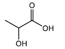 Nhóm chức nào trong các nhóm chức sau có trong phân tử lactic acid? (ảnh 1)