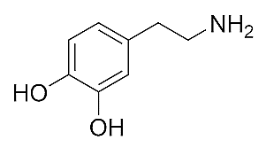 Công thức phân tử của dopamine là (ảnh 1)