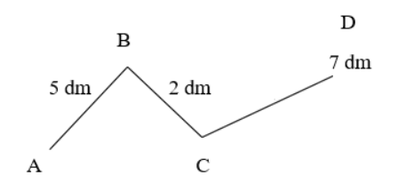 Vậy con sên phải bò đoạn đường dài là: (ảnh 1)