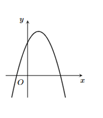 Cho hàm số \(y = a{x^2} + bx + c\left( {a,b,c \in \mathbb{R}} \right)\) có đồ thị như hình vẽ bên (ảnh 1)