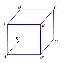 Cho hình lập phương \[ABCD.A'B'C'D'\]. Mệnh đề nào sau đây đúng ? (ảnh 1)