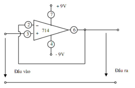 Cho biết hình sau là sơ đồ mạch đo:                                                     A. Nhiệt độ bằng cặp nhiệt điện  B. Mạch lặp lại điện áp C. Khuếch đại thuật toán  D. Mạch khử điện áp lệcha (ảnh 1)