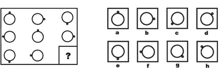 Thử tài IQ (khoanh vào đáp án đúng) (ảnh 1)