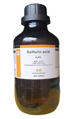 Để sản xuất sulfuric acid (H2SO4) là một hóa chất quan trọng trong nhi (ảnh 1)