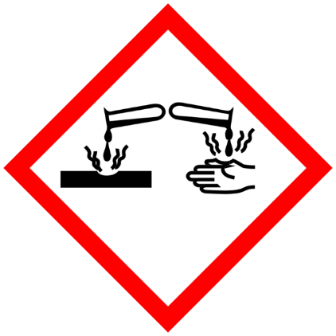 Nêu ý nghĩa của các kí hiệu trên. Cần phải làm gì khi sử dụng và lưu trữ acetic acid đặc? (ảnh 1)