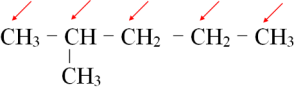 Số dẫn xuất monochloro tối đa có thể thu được khi cho 2-methylpentane phản ứng với Cl2 (tỉ lệ 1:1, chiếu sáng) là? (ảnh 1)