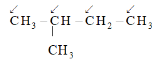 Cho isopentane tác dụng với Cl2 theo tỉ lệ số mol 1: 1, số sản phẩm monochloro tối đa thu được là (ảnh 1)