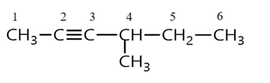  Alkyne dưới đây có tên gọi là (ảnh 1)