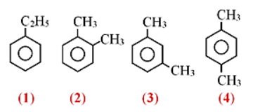 Số đồng phân hydrocarbon thơm ứng với công thức phân tử C8H10 là (ảnh 1)