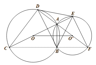 Chúng minh C, B, F thẳng hàng (ảnh 1)