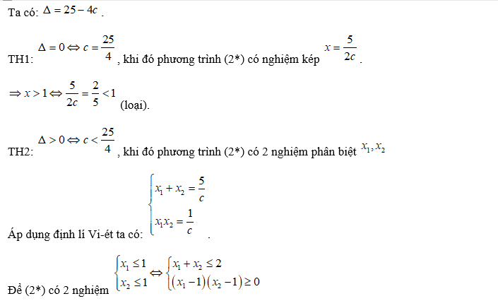 Có bao nhiêu giá trị nguyên dương của   để tồn tại các số thực   thỏa mãn  ? 	 (ảnh 2)