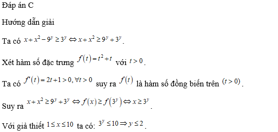 y nằm trong khoảng nào để thỏa bài toán. (ảnh 1)