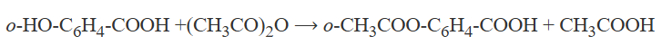 b) Aspirin được điều chế từ carboxylic acid và alcohol tương ứng. (ảnh 1)