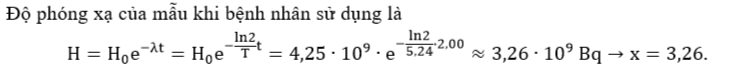 Tìm x (làm tròn kết quả đến chữ số hàng phần trăm). (ảnh 1)