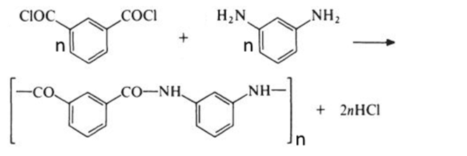 Số kg m-phenylenediamine cần dùng để sản xuất 1 tấn nomex với hiệu suất 76% là bao nhiêu? (ảnh 1)