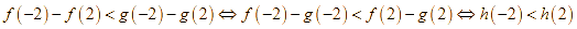 Cho hàm số y = f(x), y = g(x) xác định trên R và có đồ thị của đạo (ảnh 3)