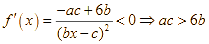 Cho hàm số f(x) = (ax - 6) / (bx - c) (a, b, c thuộc R) có bảng biến thiên (ảnh 2)