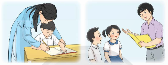 1. Thầy cô em tên là gì? (ảnh 1)