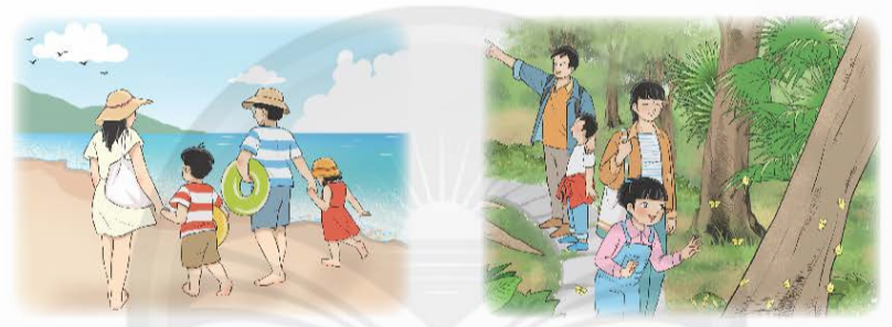 Em hãy viết 4 – 5 câu về tình cảm của em khi được đi tham quan, du lịch.   (ảnh 1)
