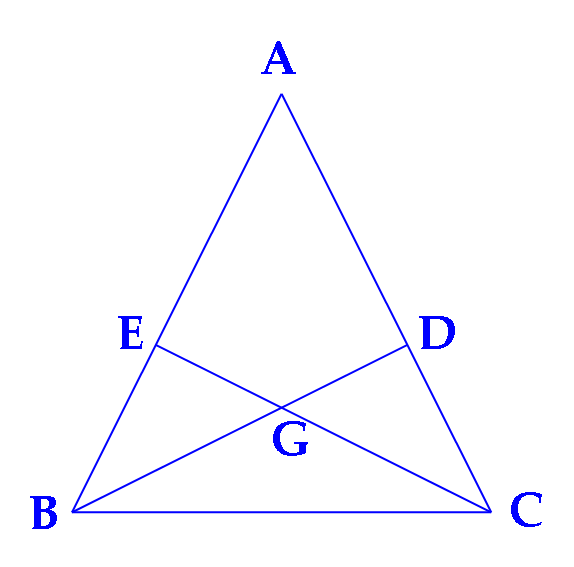 Chứng minh rằng tam giác OEB = tam giác ODC. (ảnh 1)