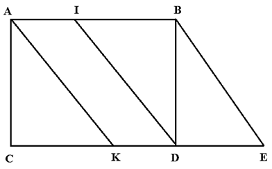 Hình vẽ bên có:     …… cặp đường thẳng vuông góc. (ảnh 1)