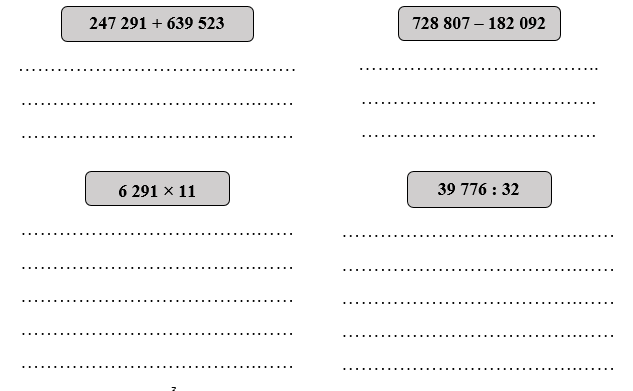 Đặt tính rồi tính: 247 291 + 639 523  (ảnh 1)